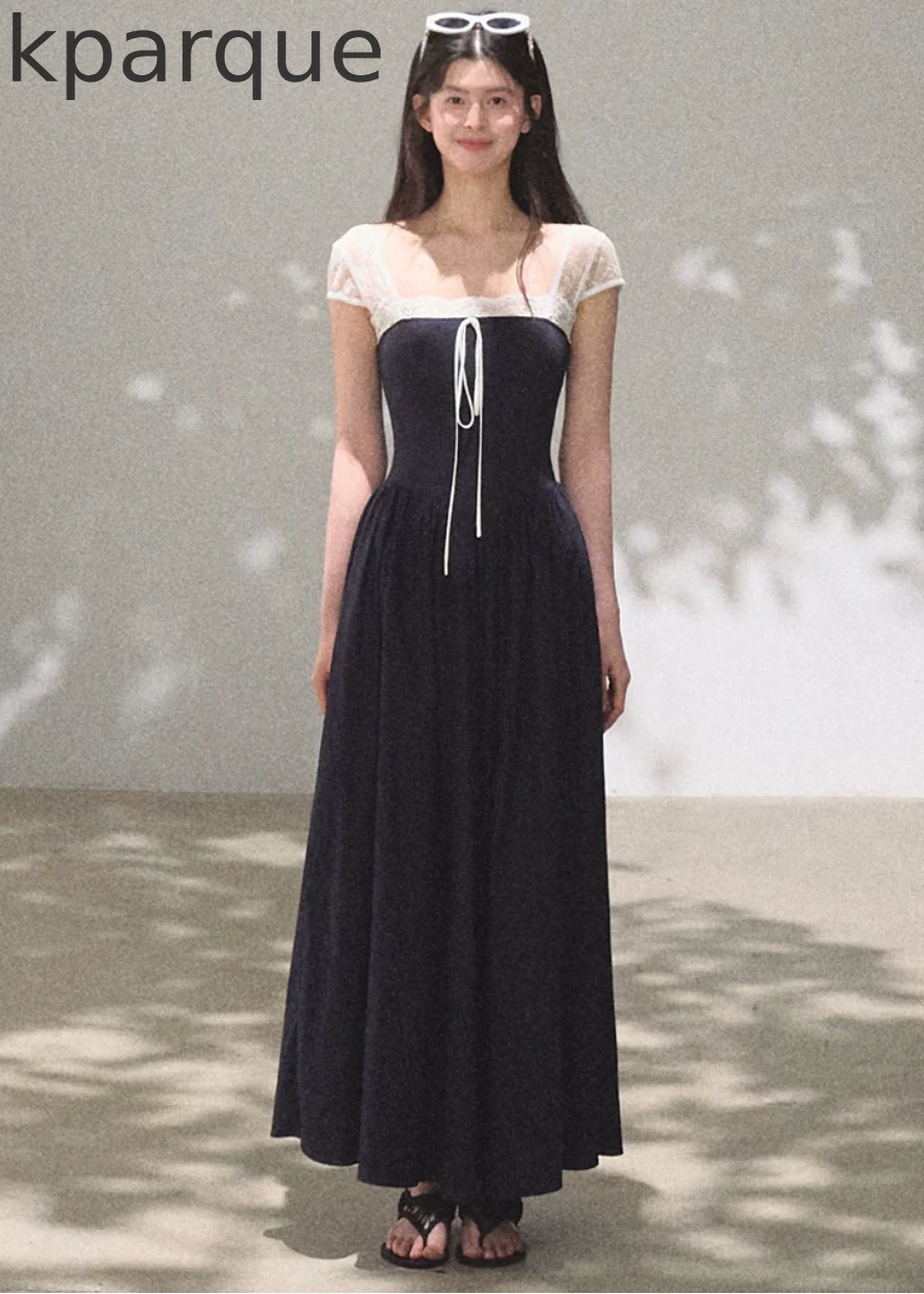 Seaside Lace Slip Dress